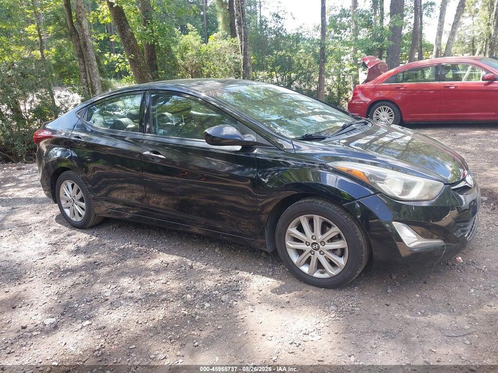 2015 HYUNDAI ELANTRA KMHDH4AEXFU355394