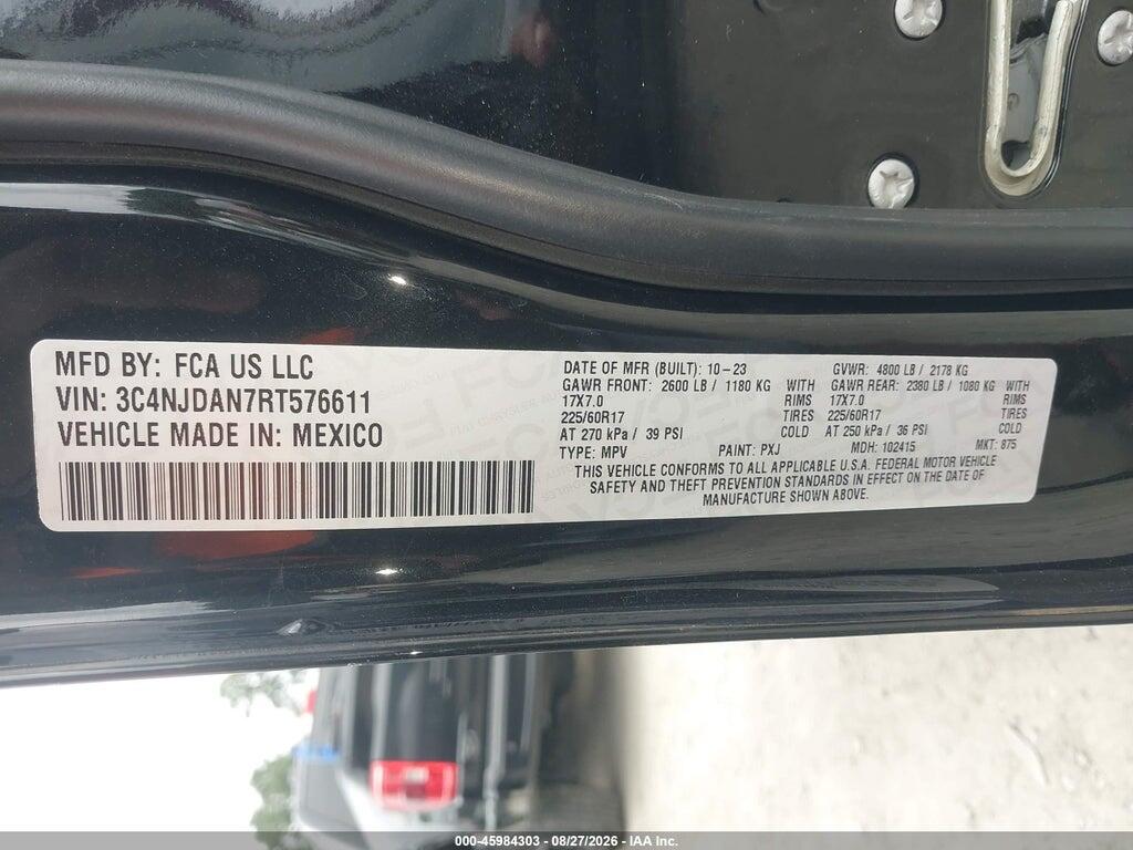 3C4NJDAN7RT576611 2024 JEEP COMPASS photo no. 9