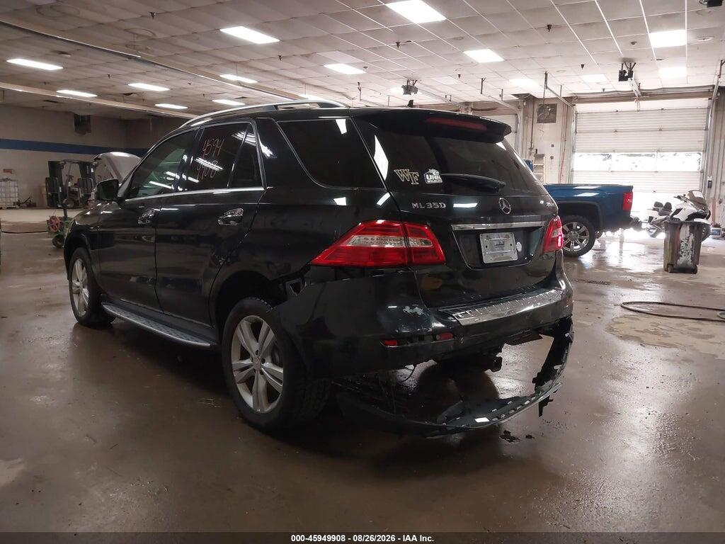4JGDA5HB5DA107915 2013 MERCEDES-BENZ ML 350 photo no. 3