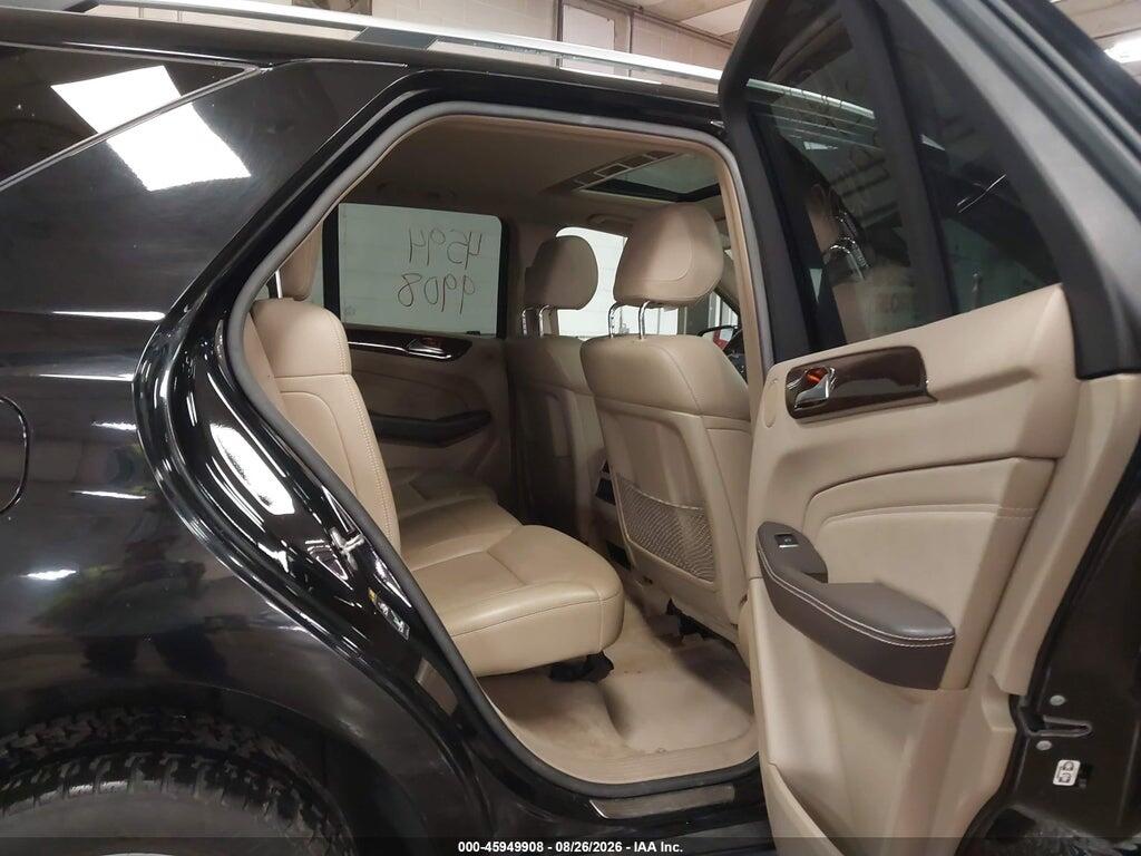 4JGDA5HB5DA107915 2013 MERCEDES-BENZ ML 350 photo no. 8