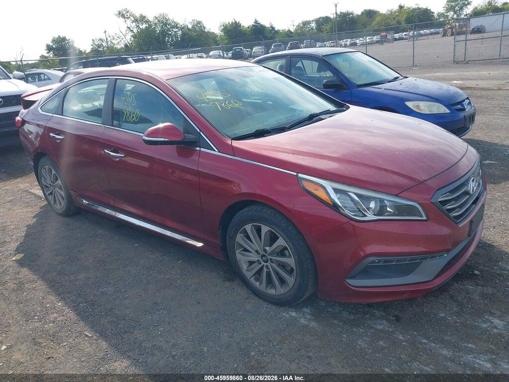 2015 HYUNDAI SONATA 5NPE34AF3FH076458