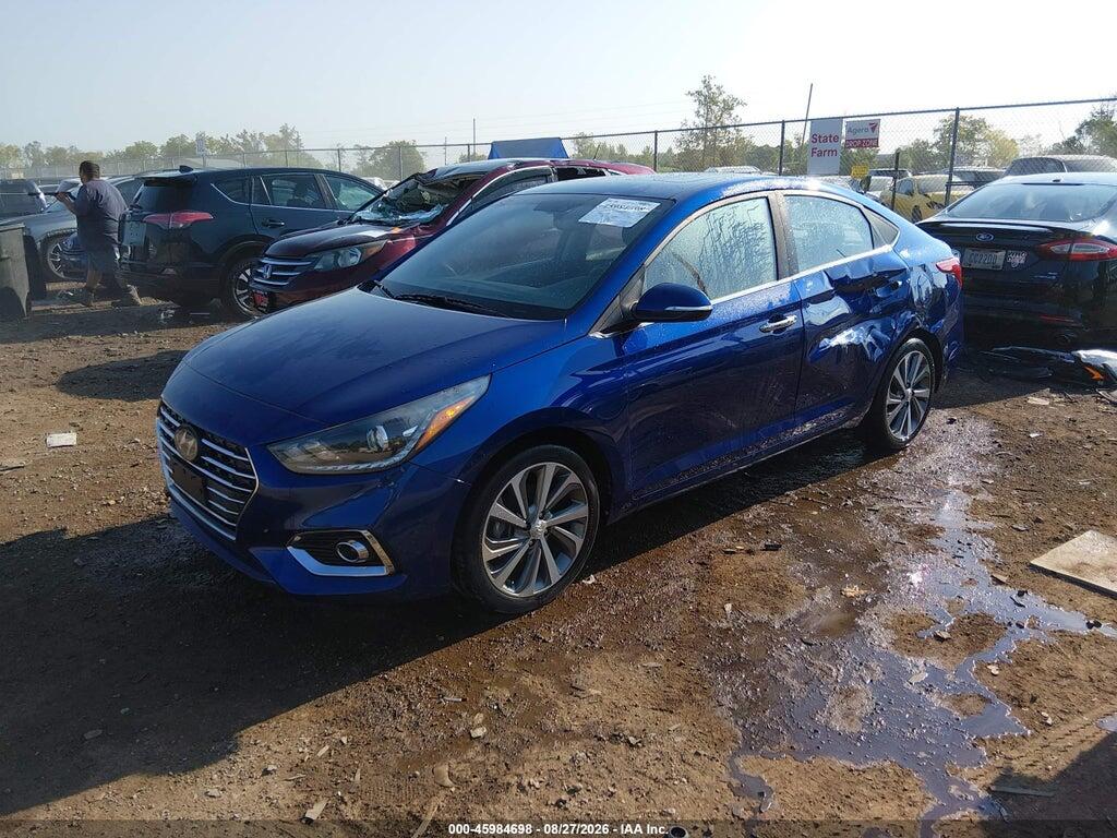 3KPC34A30JE027275 2018 HYUNDAI ACCENT photo no. 2