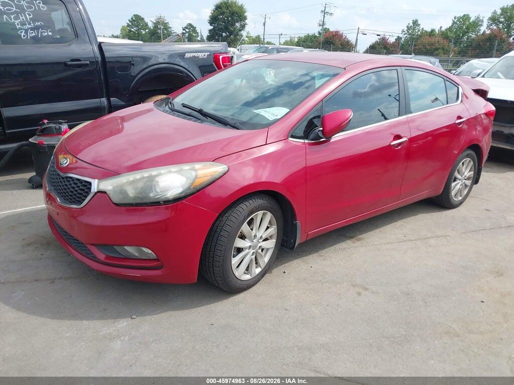 KNAFX4A84E5113829 2014 KIA FORTE photo no. 2
