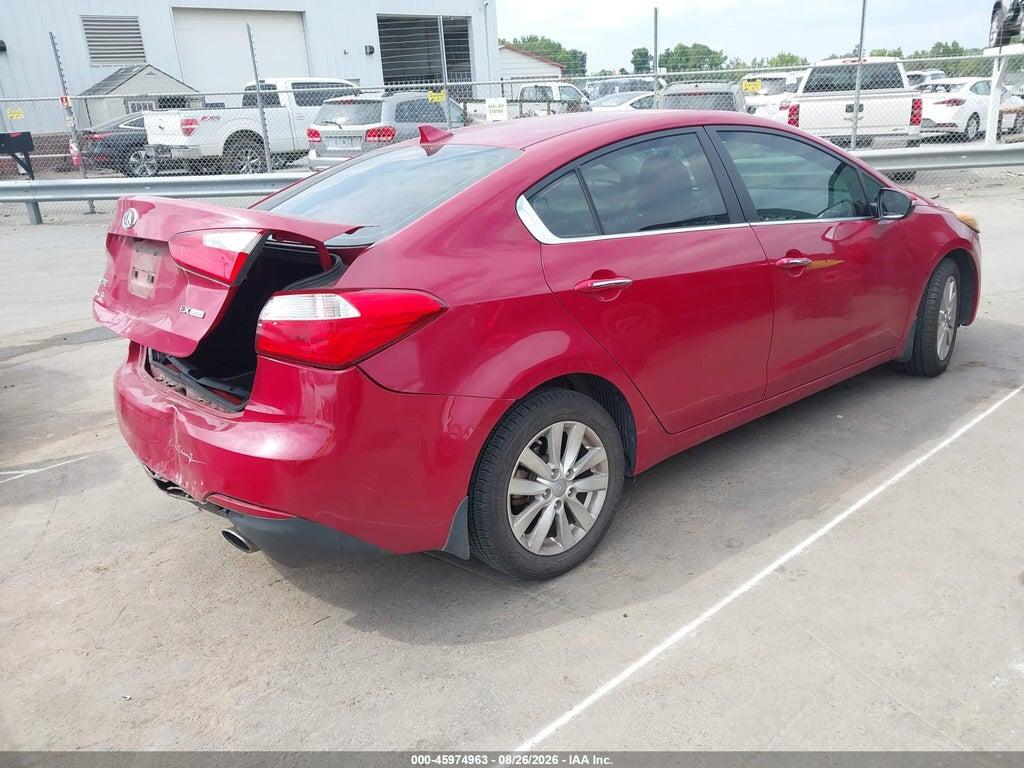 KNAFX4A84E5113829 2014 KIA FORTE photo no. 4