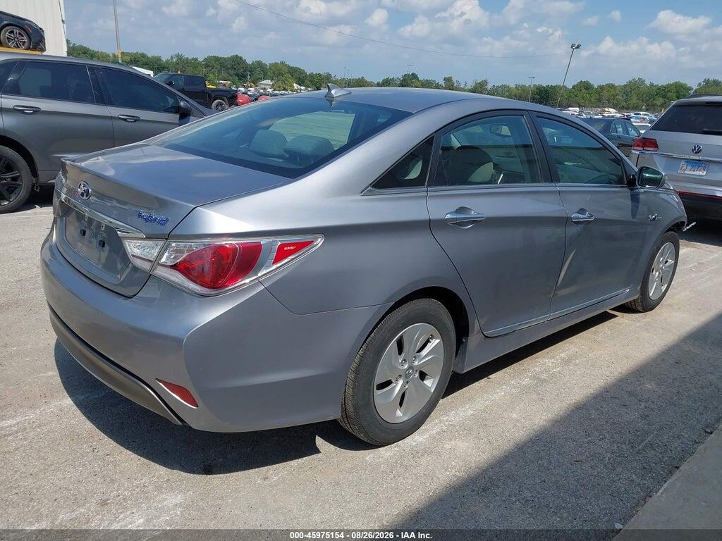 KMHEC4A43FA135364 2015 HYUNDAI SONATA HYBRID photo no. 4