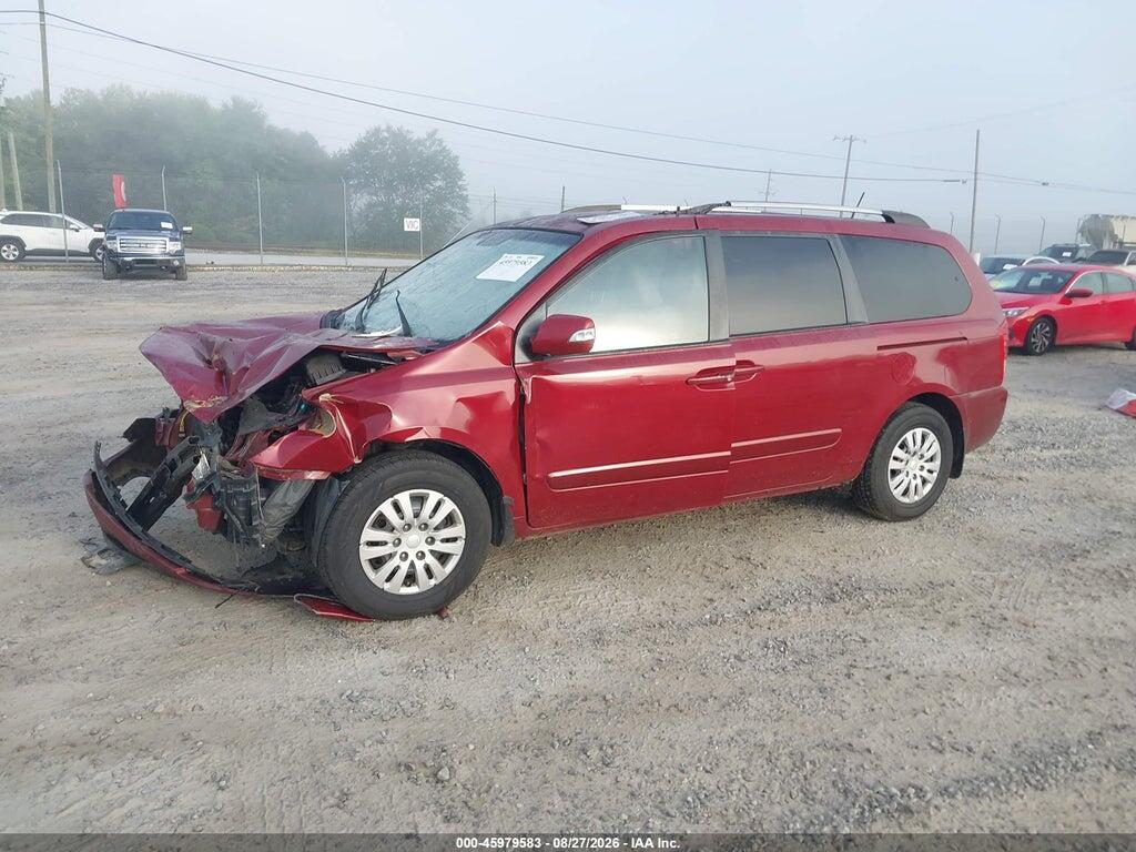 KNDMG4C76E6544648 2014 KIA SEDONA photo no. 2
