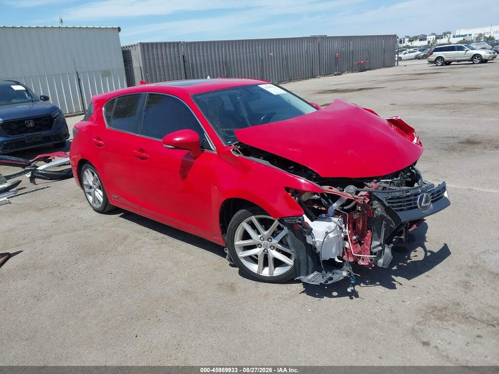 2014 LEXUS CT 200H JTHKD5BH5E2189283