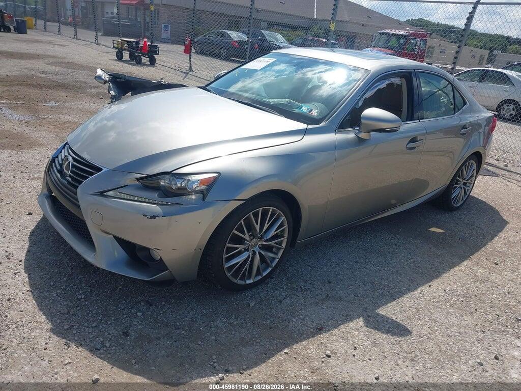 JTHCF1D27E5011809 2014 LEXUS IS 250 photo no. 2