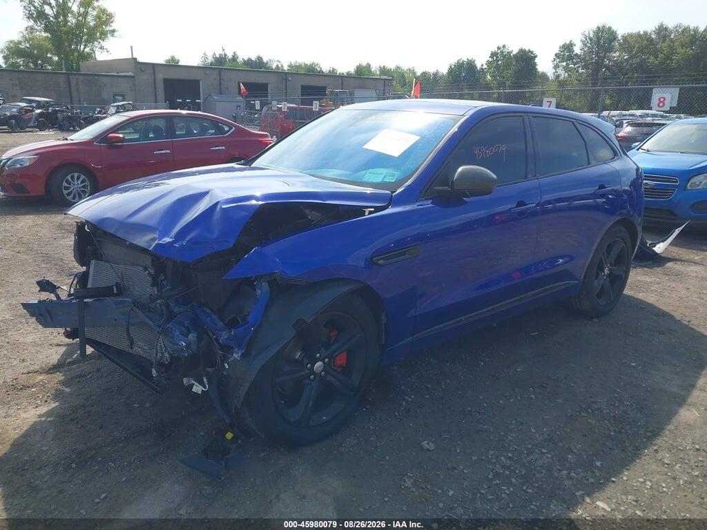 SADCM2FV3JA295837 2018 JAGUAR F-PACE photo no. 2