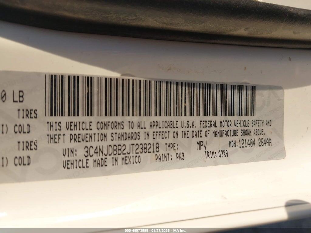 3C4NJDBB2JT238218 2018 JEEP COMPASS photo no. 9