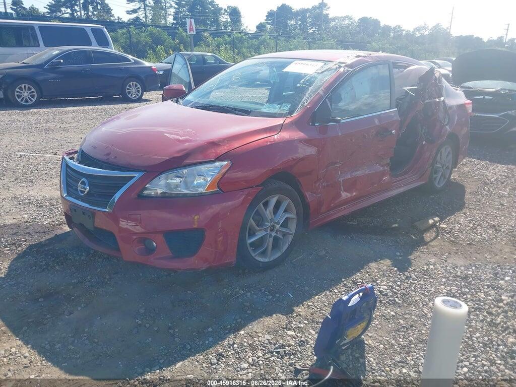 3N1AB7AP3DL797374 2013 NISSAN SENTRA photo no. 2