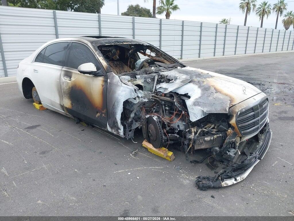 2021 MERCEDES-BENZ S 580 W1K6G7GB5MA035838