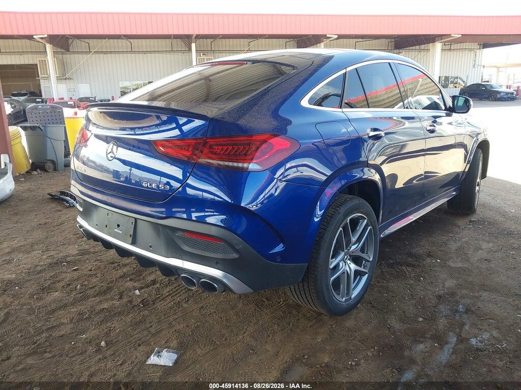 4JGFD6BB0MA327462 2021 MERCEDES-BENZ AMG GLE 53 COUPE photo no. 4