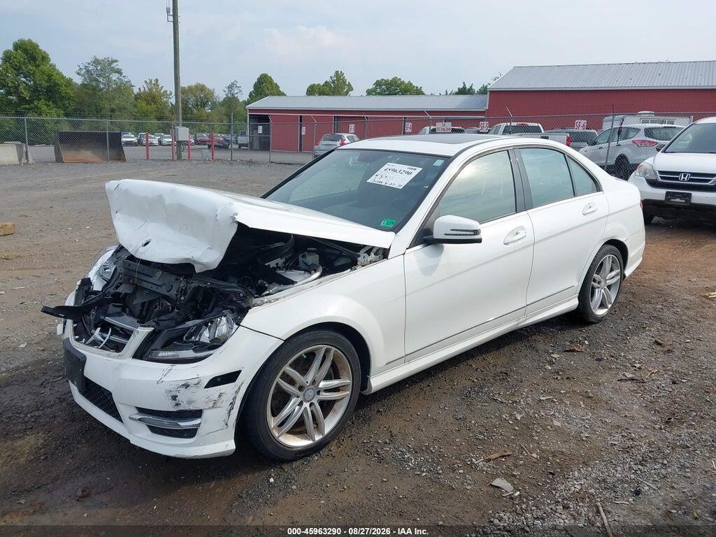 WDDGF8AB3EA908008 2014 MERCEDES-BENZ C 300 photo no. 2
