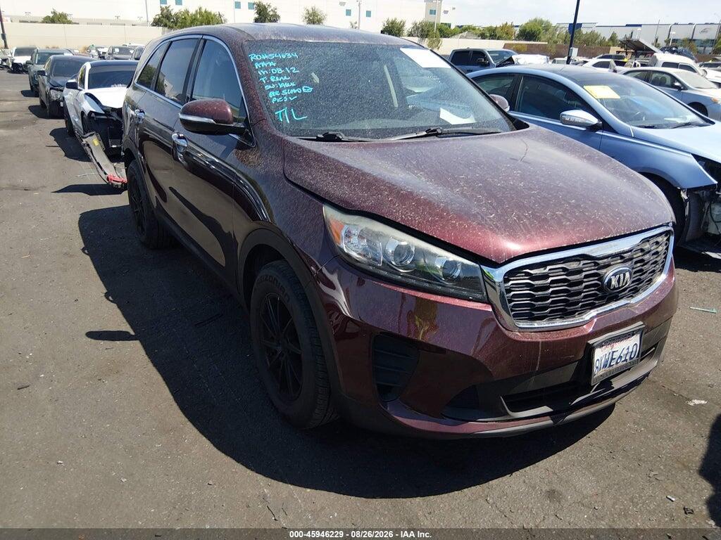 2019 KIA SORENTO 5XYPG4A38KG574711