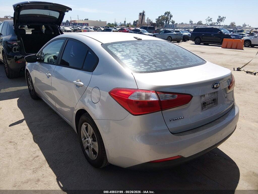 KNAFK4A67F5340706 2015 KIA FORTE photo no. 3
