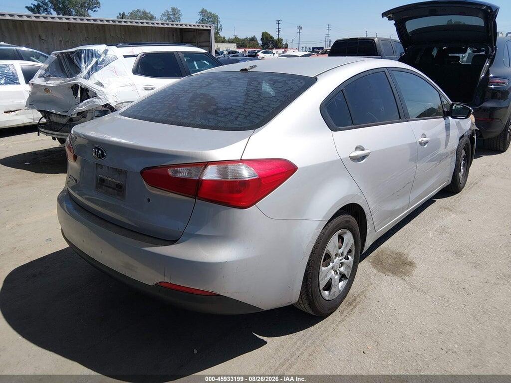 KNAFK4A67F5340706 2015 KIA FORTE photo no. 4