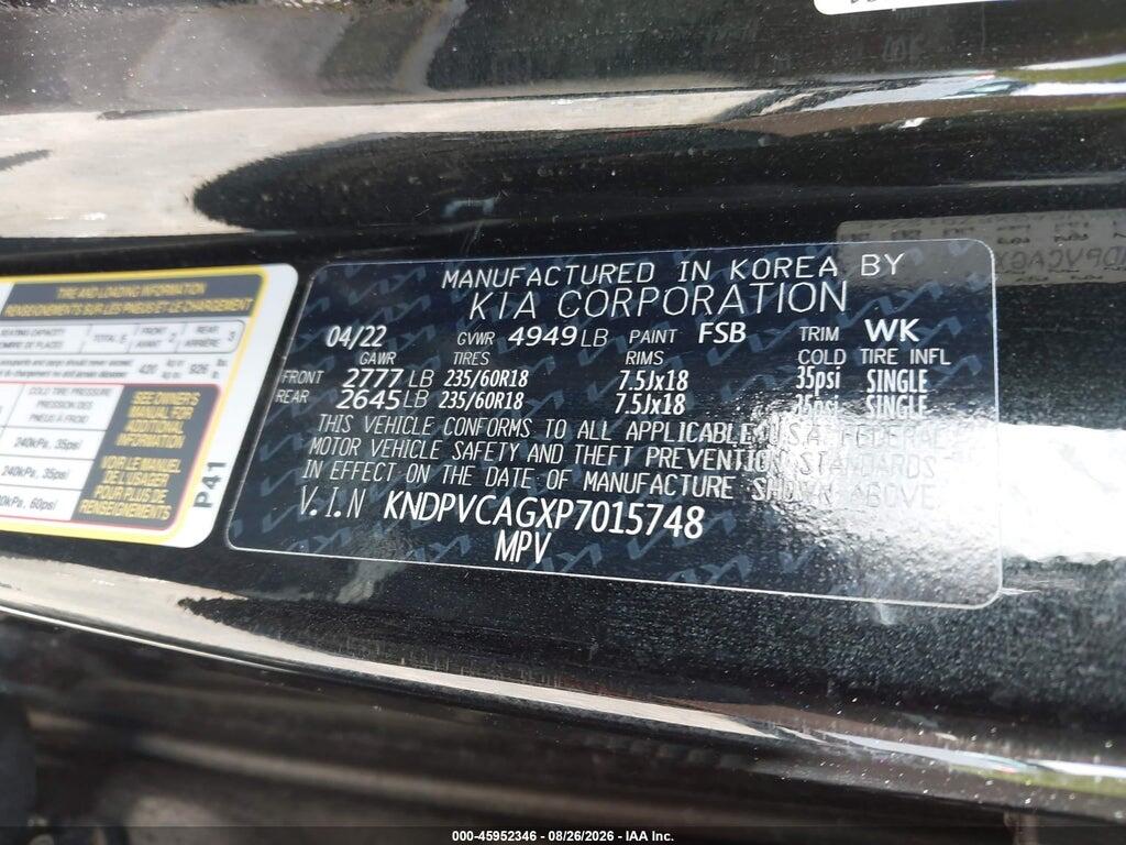 KNDPVCAGXP7015748 2023 KIA SPORTAGE HYBRID photo no. 9