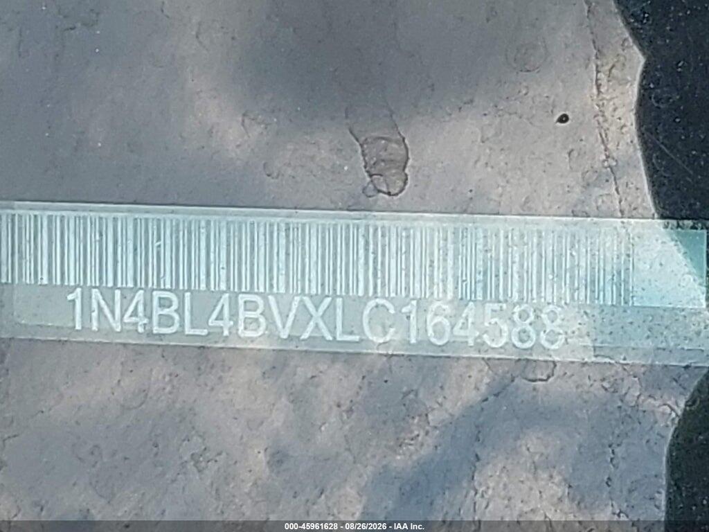 1N4BL4BVXLC164588 2020 NISSAN ALTIMA photo no. 9