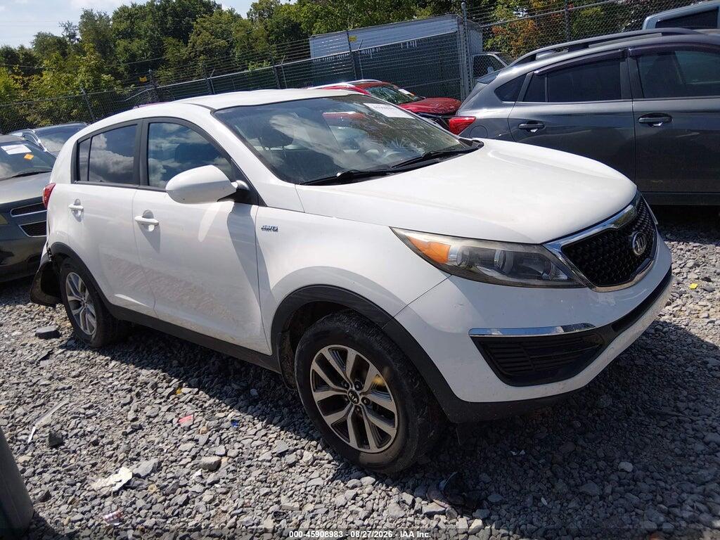 2016 KIA SPORTAGE KNDPBCAC3G7833182