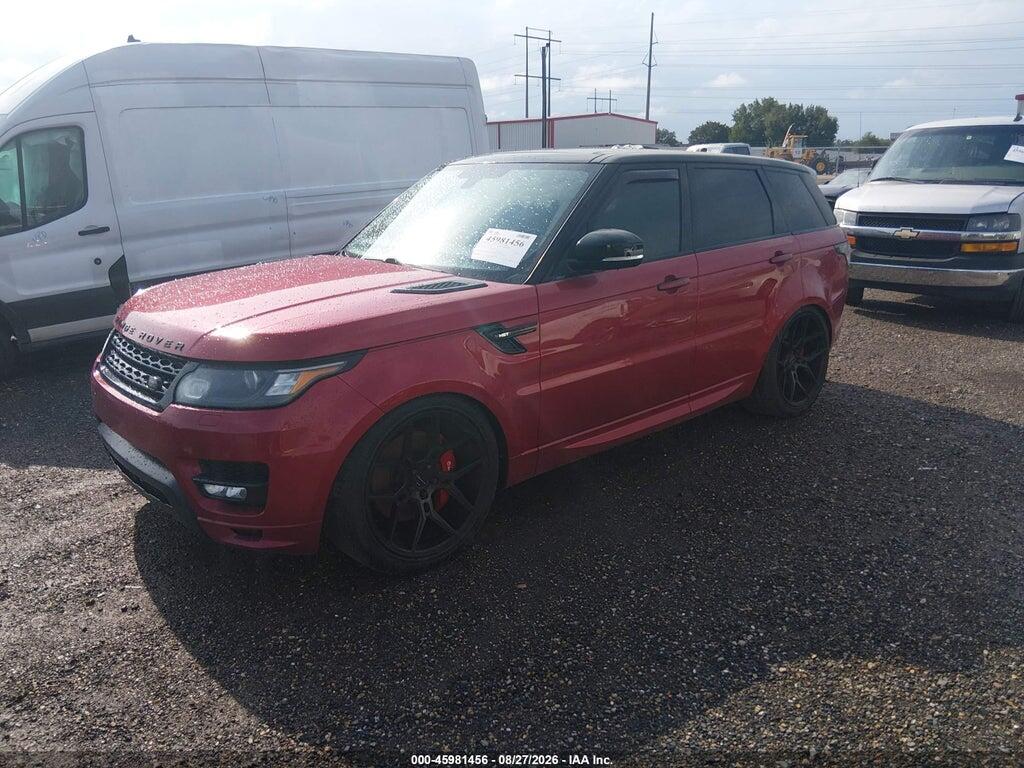 SALWS2VFXGA574759 2016 LAND ROVER RANGE ROVER SPORT photo no. 2