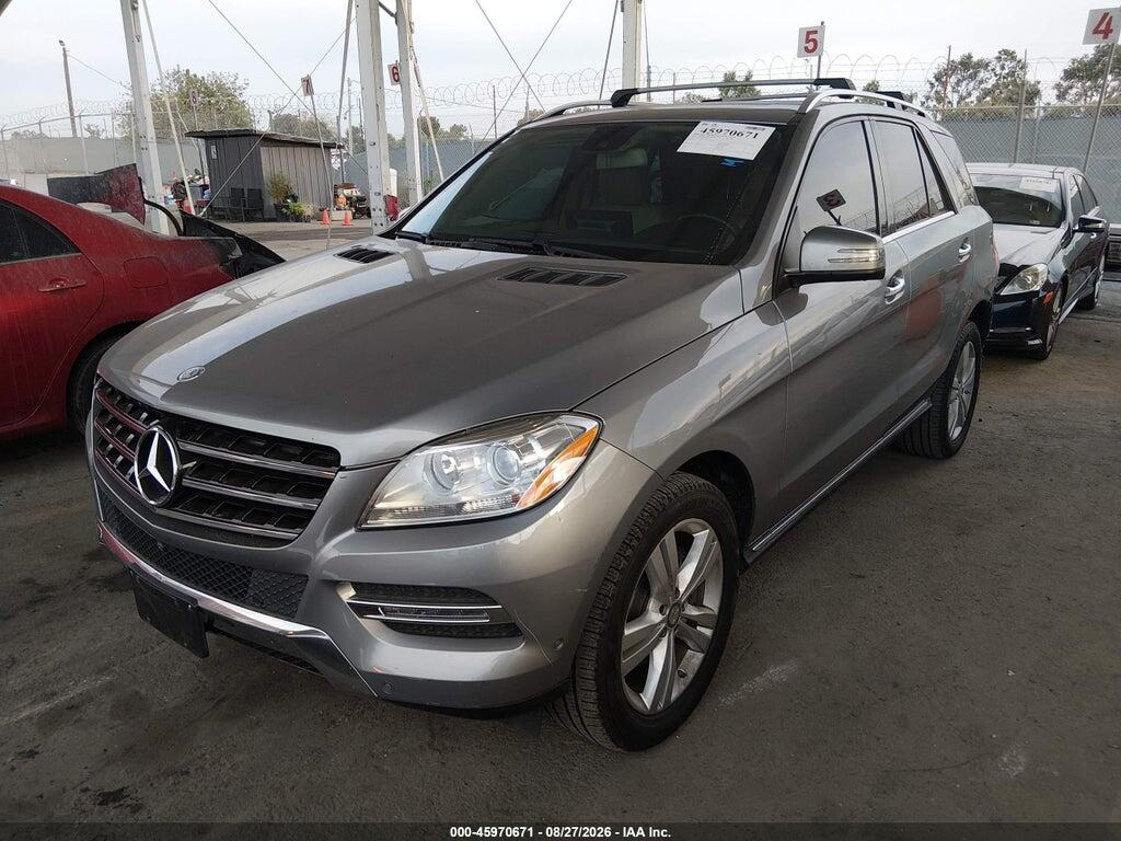 4JGDA5HB6EA427746 2014 MERCEDES-BENZ ML 350 photo no. 2