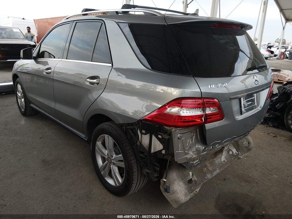4JGDA5HB6EA427746 2014 MERCEDES-BENZ ML 350 photo no. 3