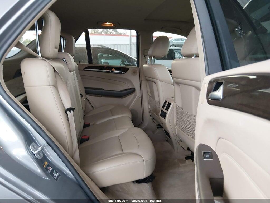 4JGDA5HB6EA427746 2014 MERCEDES-BENZ ML 350 photo no. 8