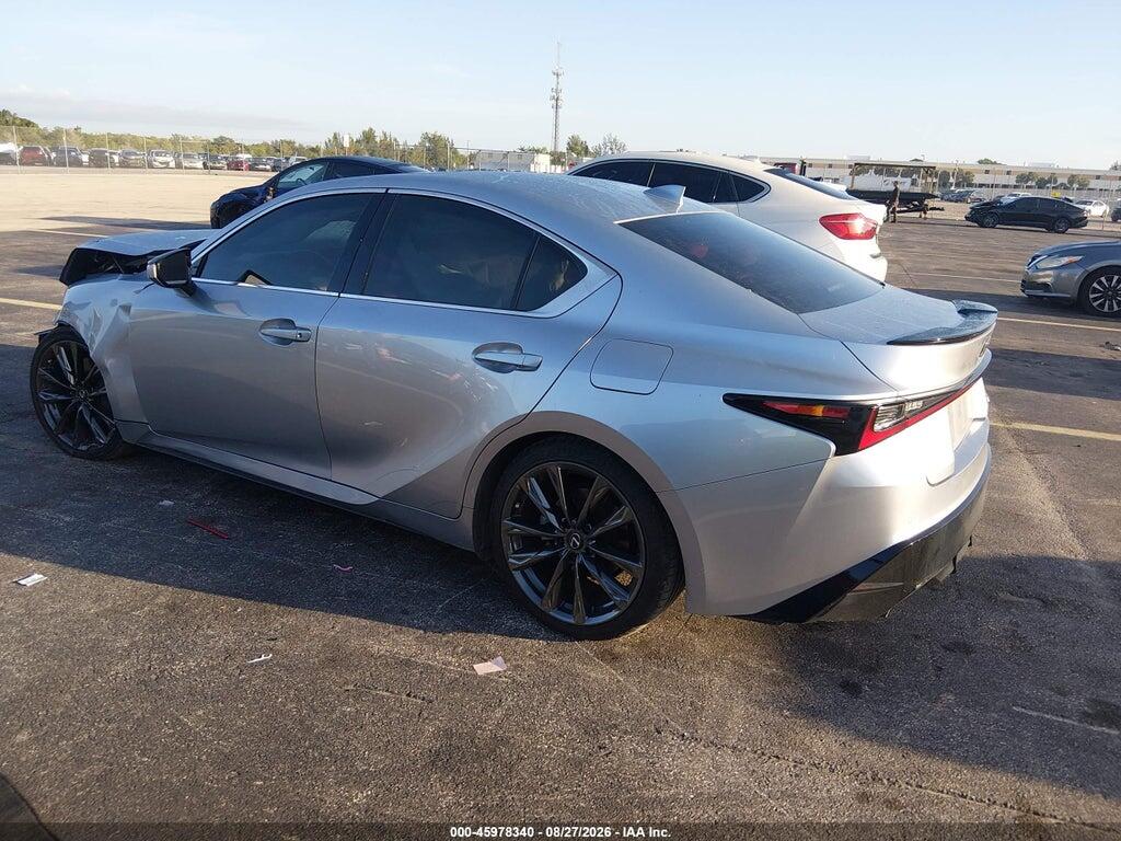 JTHGZ1B2XP5063854 2023 LEXUS IS 350 photo no. 3