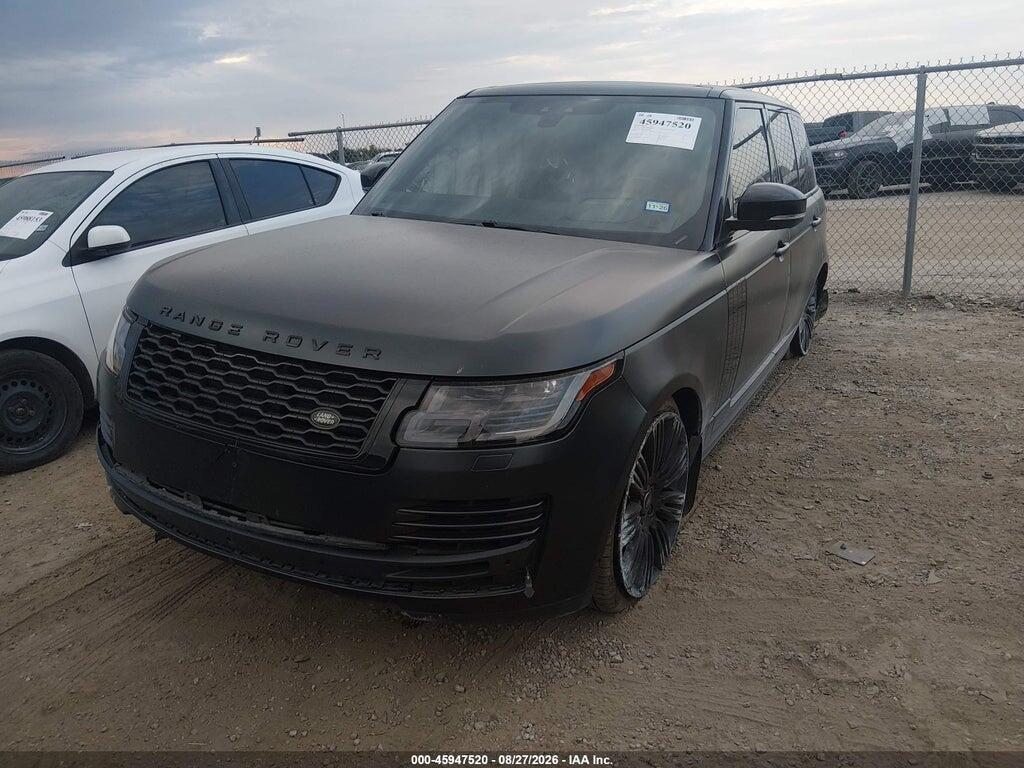 SALGS2RE1KA522242 2019 LAND ROVER RANGE ROVER photo no. 2