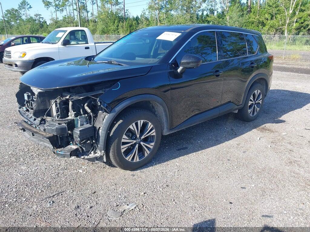5N1AT3BB0MC709393 2021 NISSAN ROGUE photo no. 2