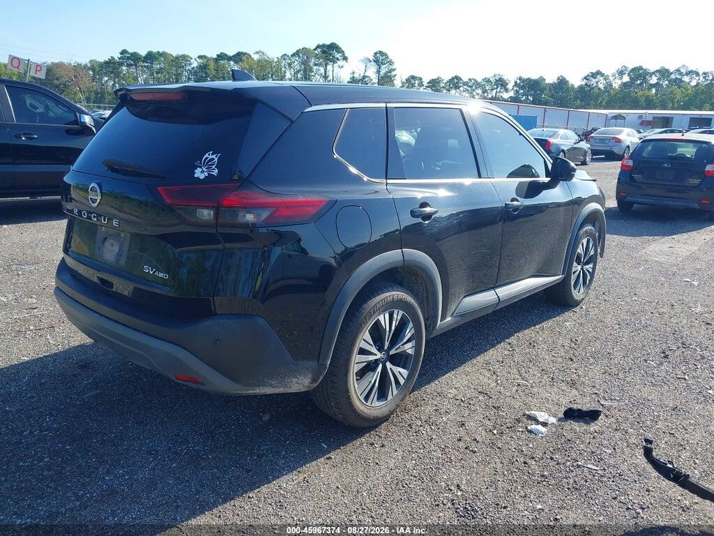 5N1AT3BB0MC709393 2021 NISSAN ROGUE photo no. 4