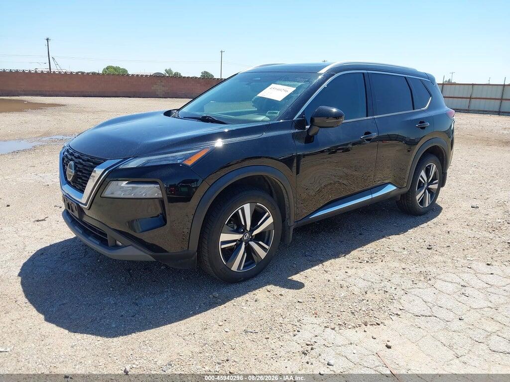 5N1AT3CB1MC677276 2021 NISSAN ROGUE photo no. 2