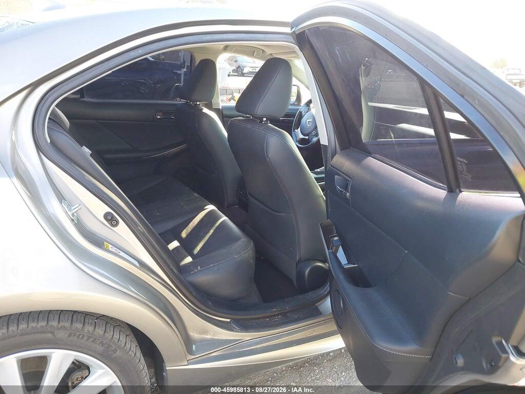JTHBF1D26F5076468 2015 LEXUS IS 250 photo no. 8