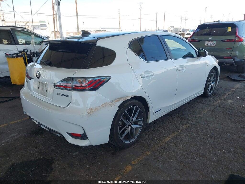 JTHKD5BH0F2235149 2015 LEXUS CT 200H photo no. 4