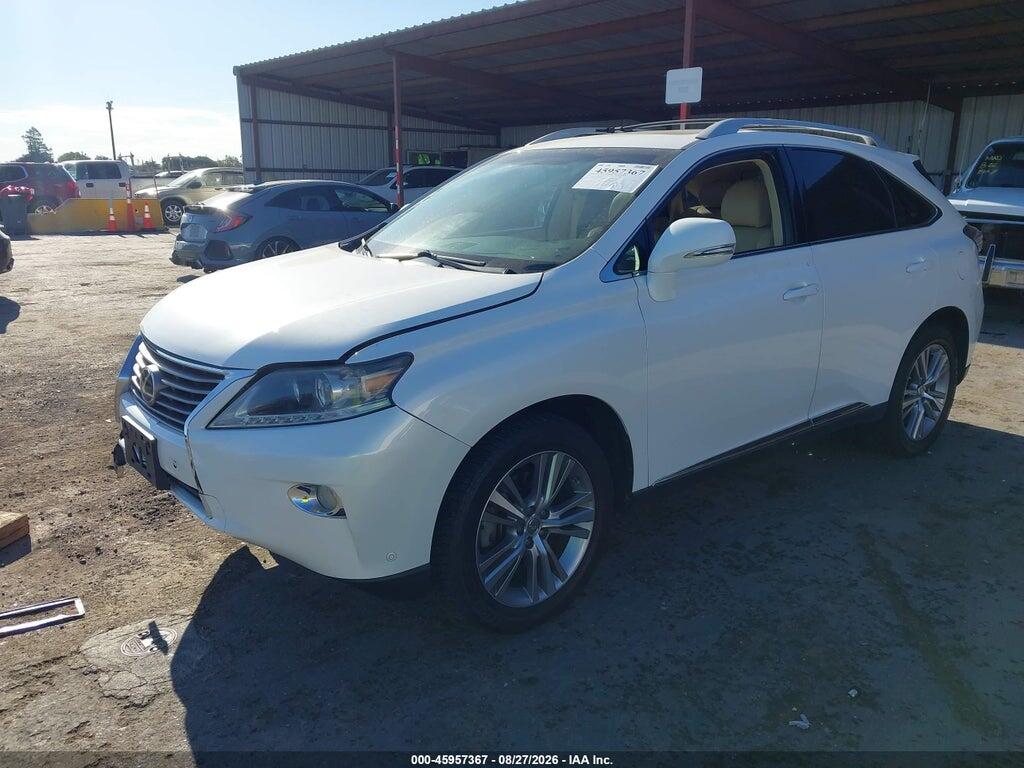2T2BK1BA5FC308466 2015 LEXUS RX 350 photo no. 2
