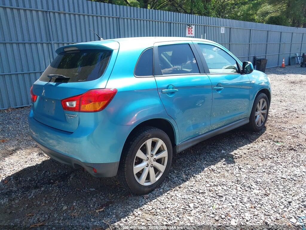 4A4AR3AU0EE009880 2014 MITSUBISHI OUTLANDER SPORT photo no. 4