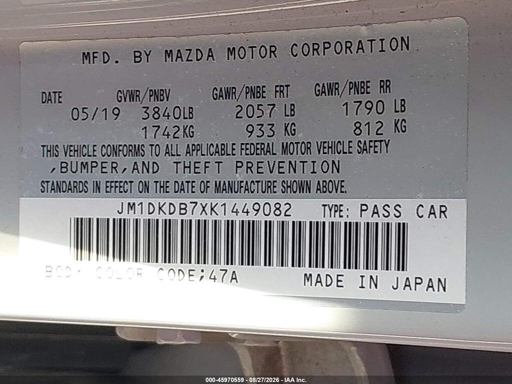 JM1DKDB7XK1449082 2019 MAZDA CX-3 photo no. 9