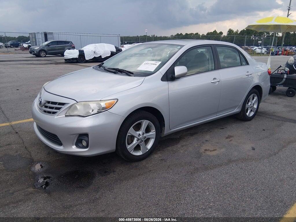 5YFBU4EE0DP206861 2013 TOYOTA COROLLA photo no. 2