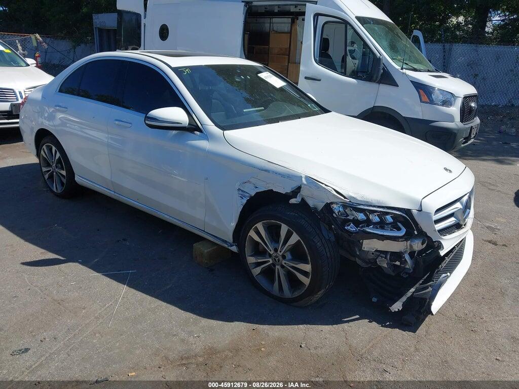 55SWF8EB4KU315968 2019 MERCEDES-BENZ C 300 photo no. 1
