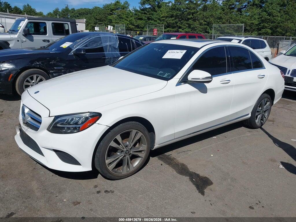55SWF8EB4KU315968 2019 MERCEDES-BENZ C 300 photo no. 2