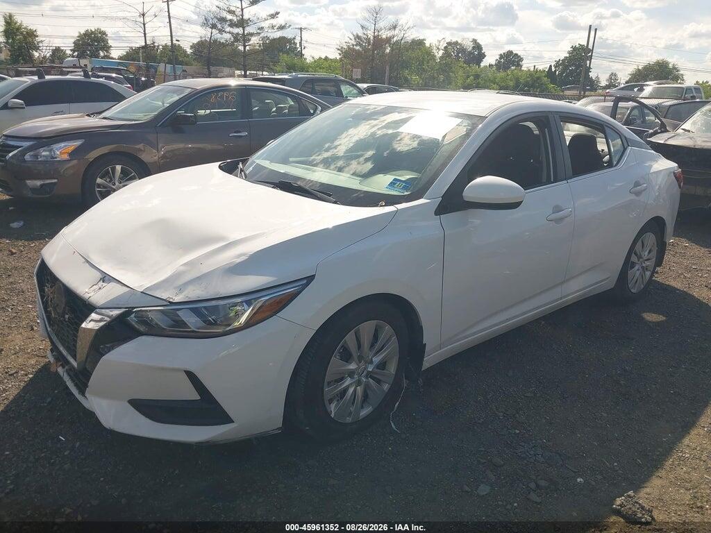 3N1AB8BV4LY262123 2020 NISSAN SENTRA photo no. 2