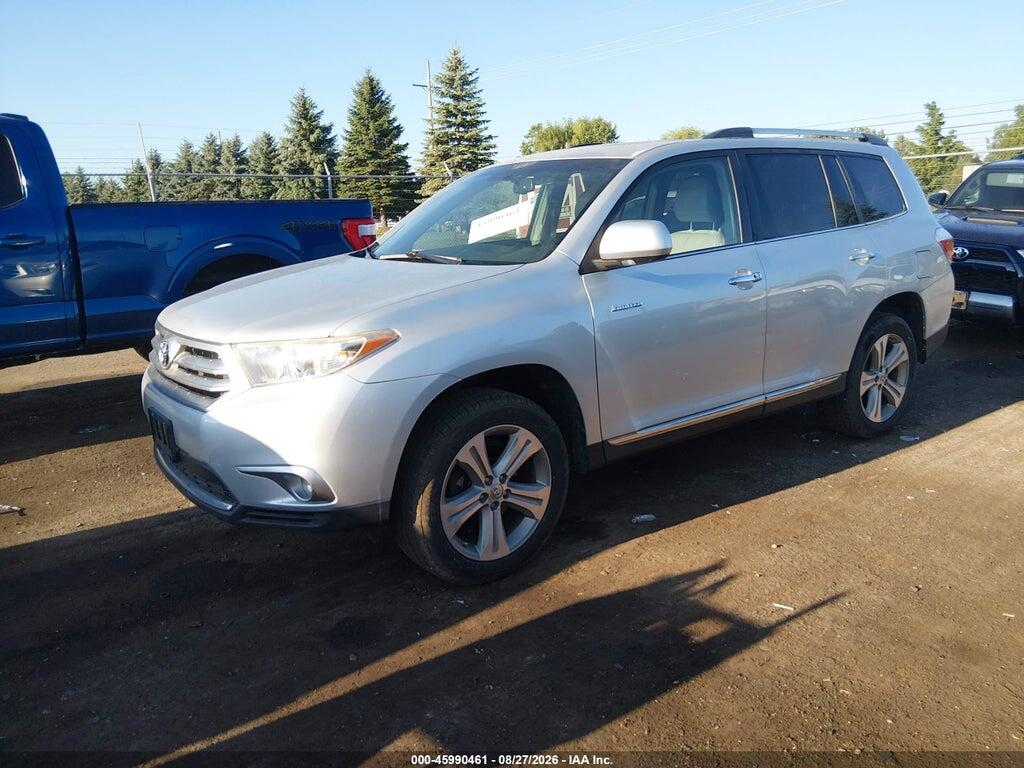 5TDDK3EH0DS224237 2013 TOYOTA HIGHLANDER photo no. 2