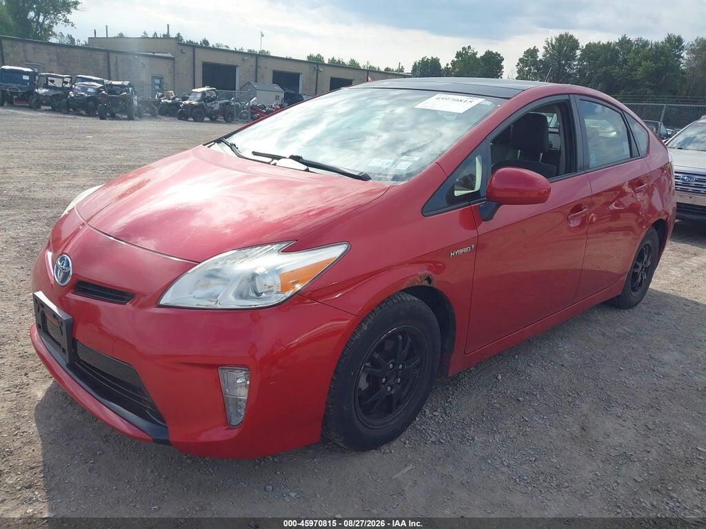 JTDKN3DU0D5654515 2013 TOYOTA PRIUS photo no. 2