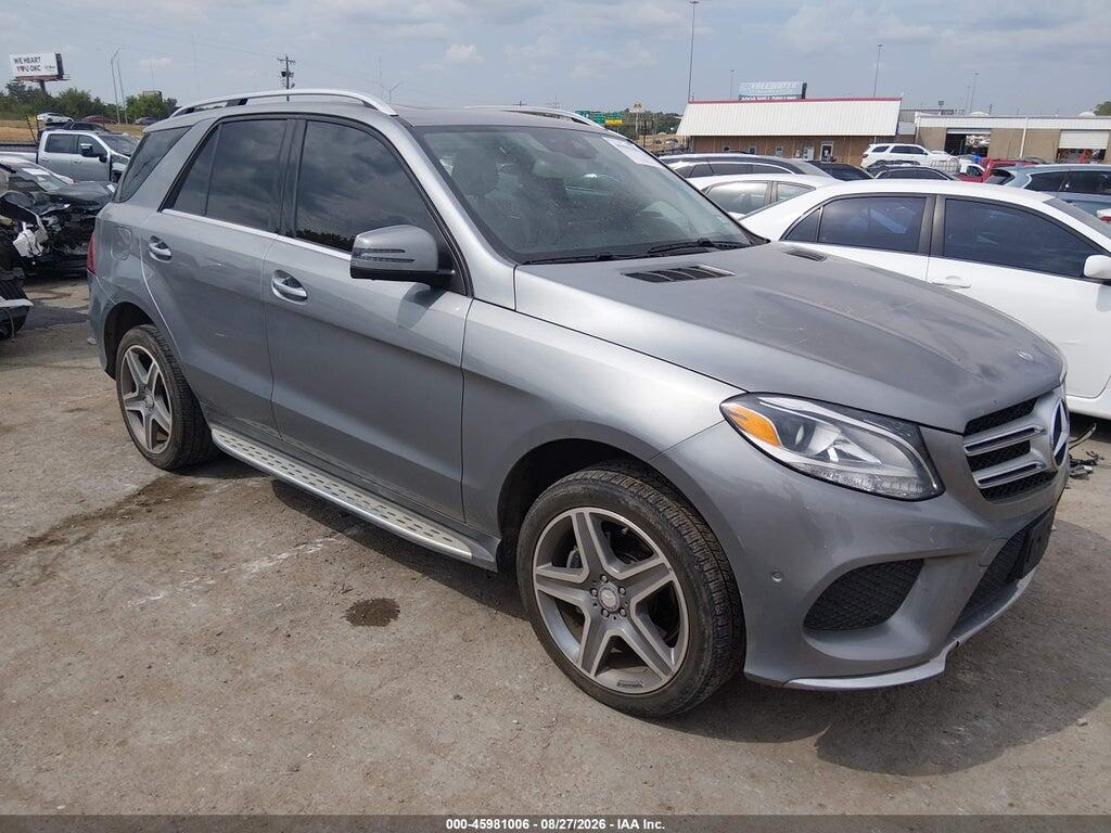 2016 MERCEDES-BENZ GLE 400 4JGDA5GB6GA675175