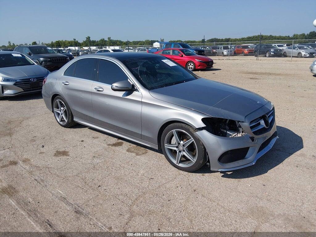 55SWF4KB5GU126878 2016 MERCEDES-BENZ C 300 photo no. 1