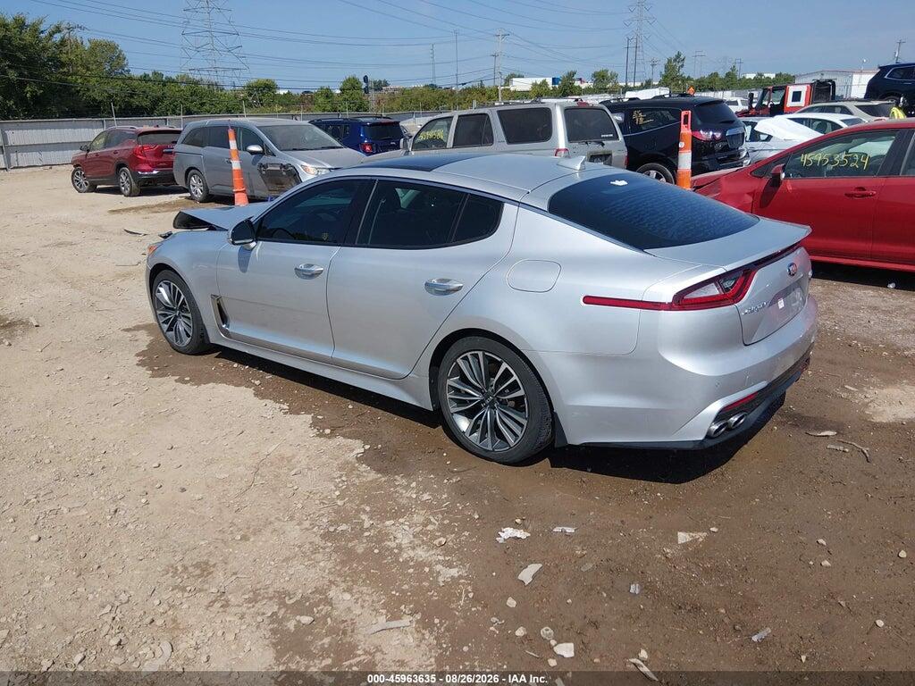 KNAE25LA7J6015317 2018 KIA STINGER photo no. 3
