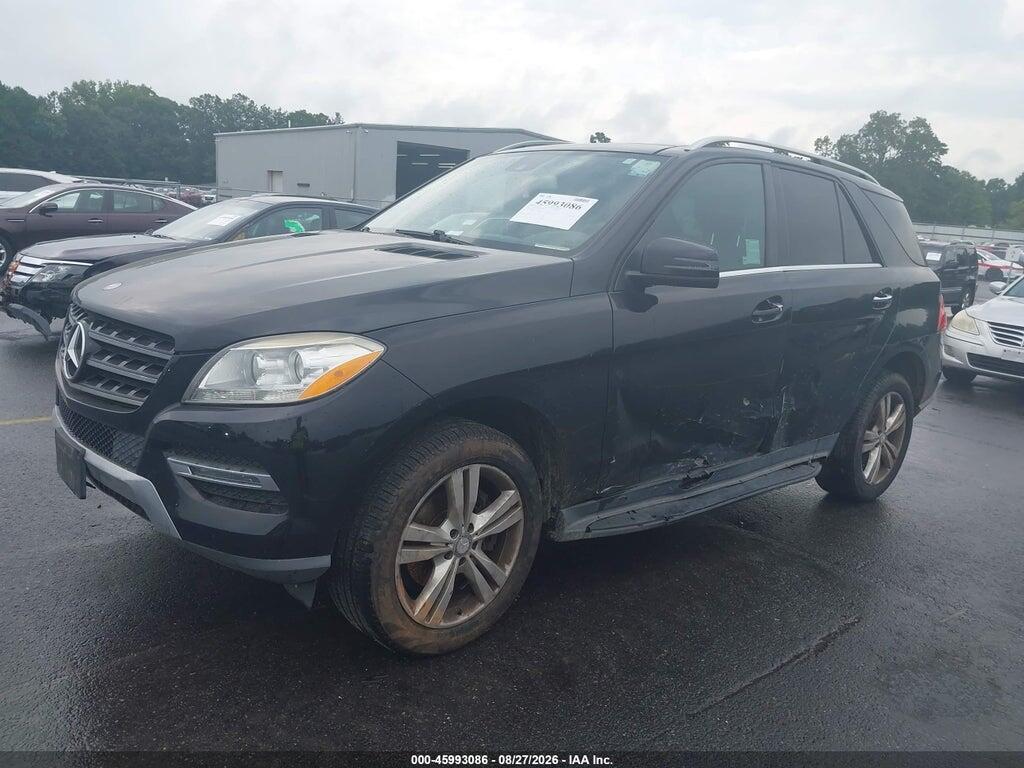 4JGDA5JB4FA595946 2015 MERCEDES-BENZ ML 350 photo no. 2