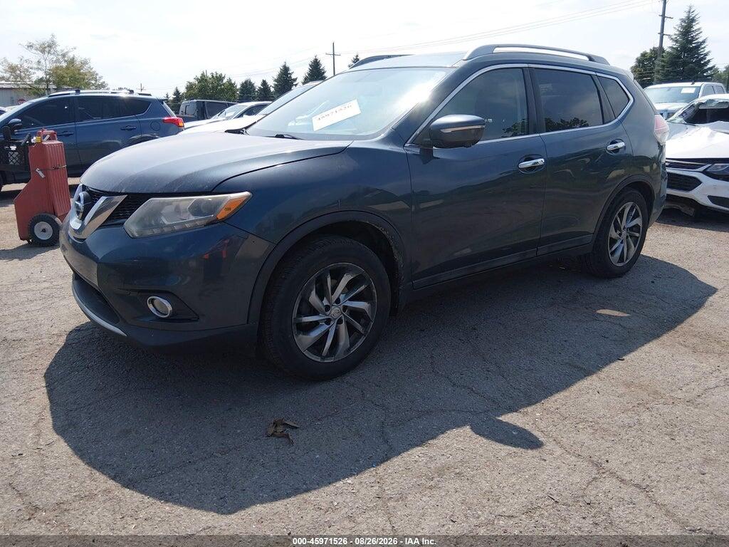 5N1AT2MT7EC855145 2014 NISSAN ROGUE photo no. 2