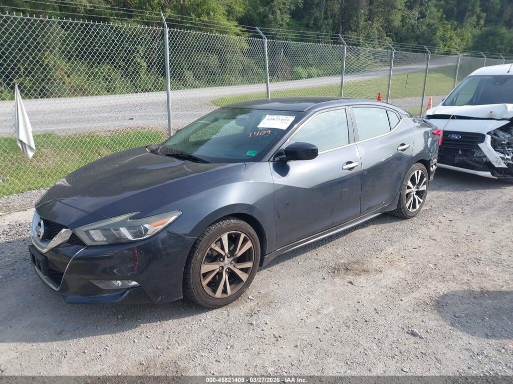 1N4AA6AP4GC404997 2016 NISSAN MAXIMA photo no. 2